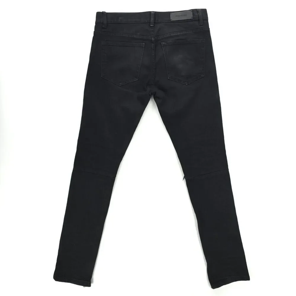 FEAR OF GOD Fourth Collection Distressed Selvedge Skinny Jeans 90s Y2k Grunge
